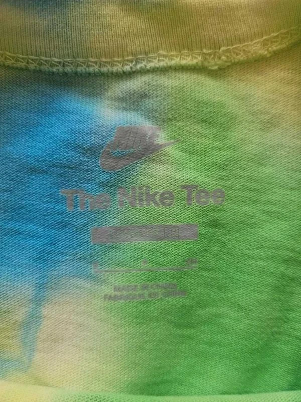 T-shirt longa tie and dye ajuste folgado unissex – photo 3
